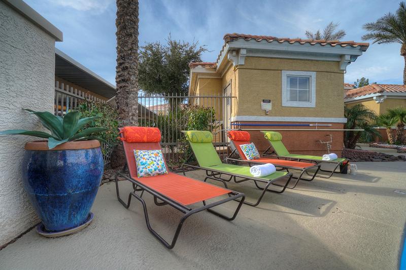 Poolside Loungers | Enjoy the ultimate relaxation, while laid back and working on that Arizona tan!