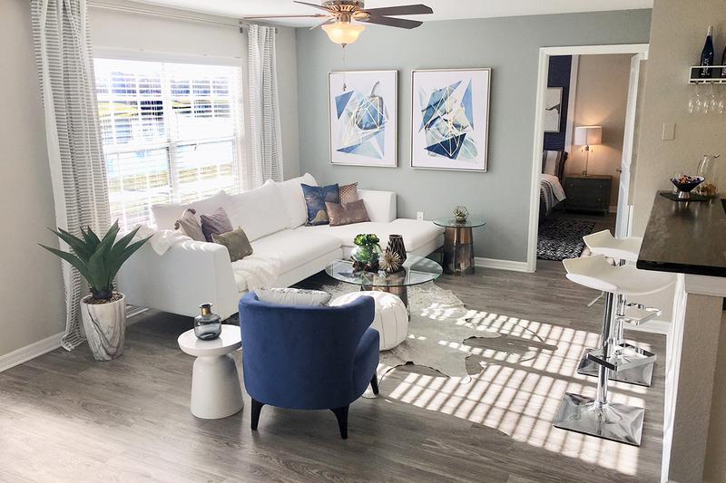 Signature Living Room | You'll love our spacious open floor plans.