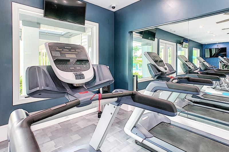 Fitness Center | Come work out in our fitness center overlooking our pool!