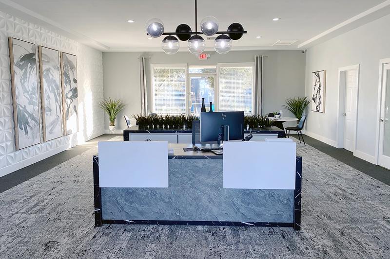 Newly Renovated Office | Come on into our newly renovated leasing office and check out all the new updates.