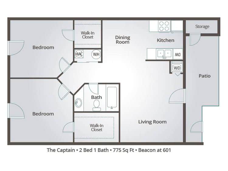 Apartment Floor Plans & Pricing Beacon at 601, Mesa AZ