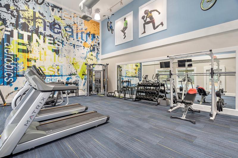 Fitness Center | Our fitness center features all the weight training and cardio equipment you need for a full body workout.