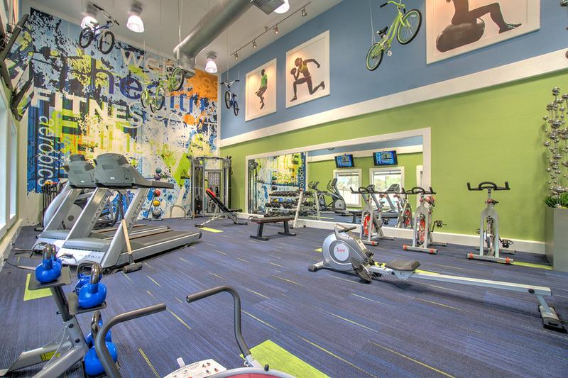 Fitness Center | Get fit in the resident fitness center.