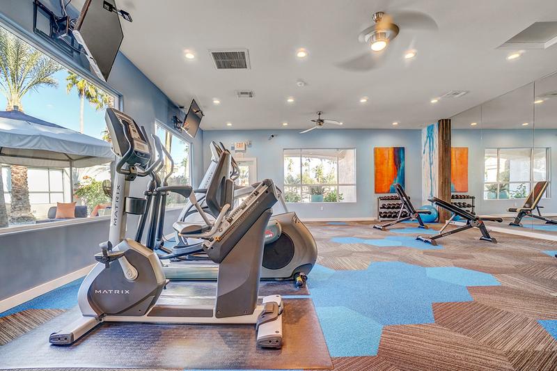 24-Hour Fitness Center | Our fitness center is open 24-hour a day, so get in your workout at a time that's convenient for you!