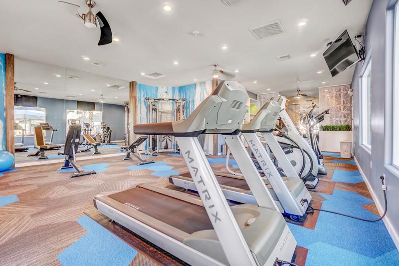 Cardio Equipment | Our resident fitness center features all the cardio equipment you need.