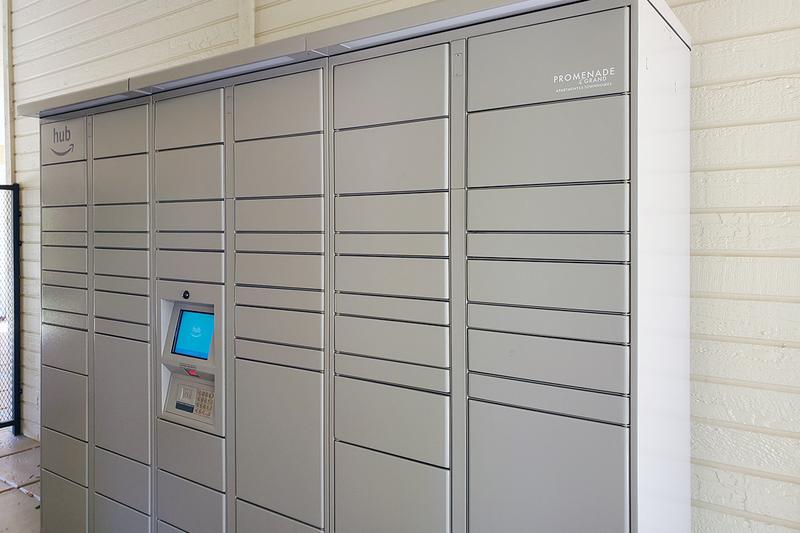Amazon Hub Package Lockers | Retrieving your packages just got easier with our Amazon hub package lockers!
