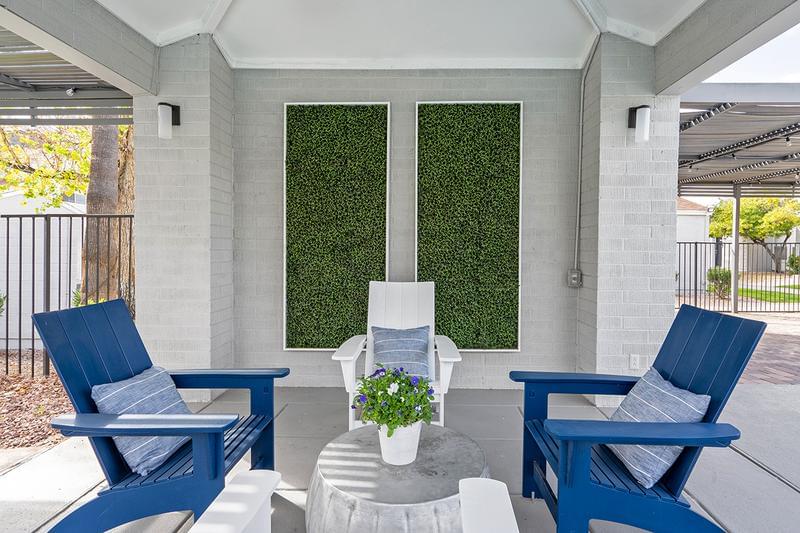 Tranquil Space | Have a seat in a tranquil setting by the pool.