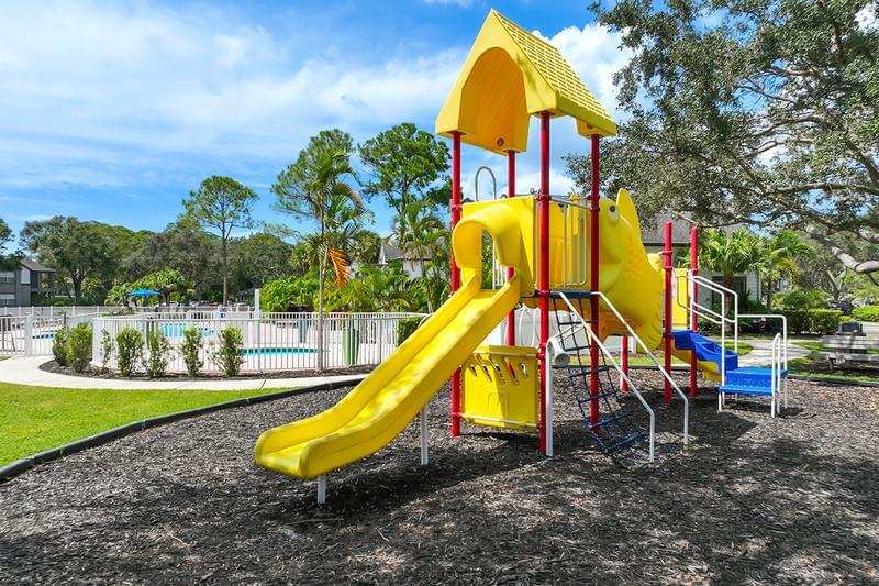 Playground | Bring the kids down to our onsite playground for some fun!