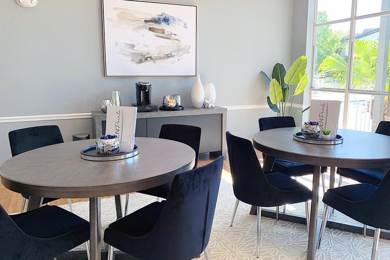 Leasing Office Interior | Come on into our newly renovated leasing office