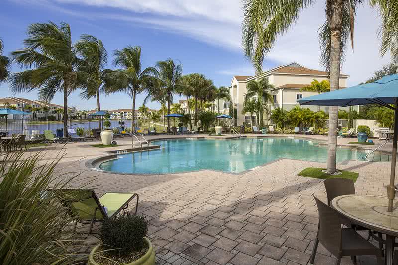 Expansive Sundeck | Catch some rays on our expansive sundeck with cabanas and loungers.