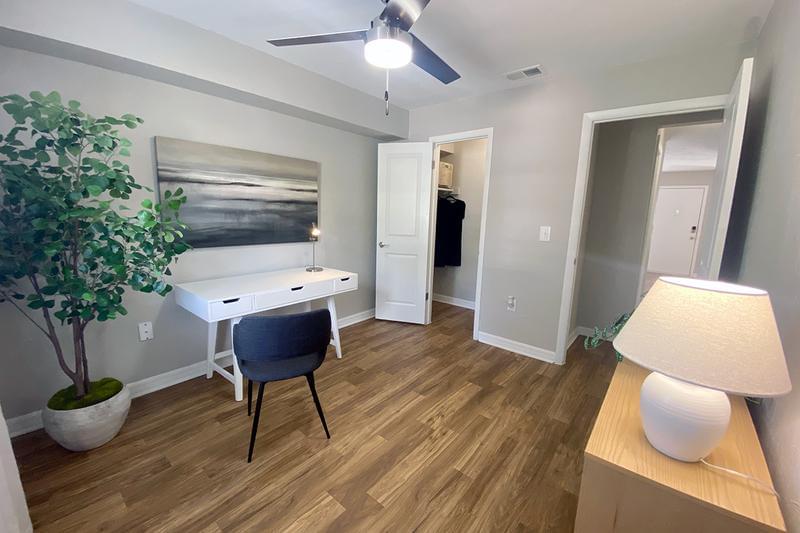 Office | The Chalet floor plan features a separate office.
