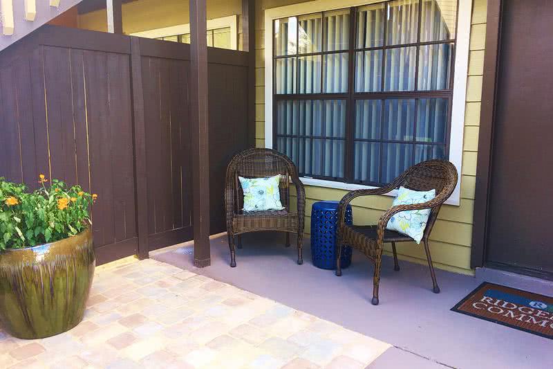 Private Patio | Enjoy the outdoors from your very own private patio.