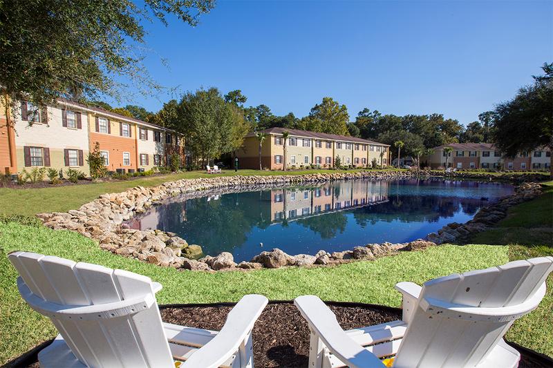 Pond Views | Enjoy a nice tranquil setting by the pond.