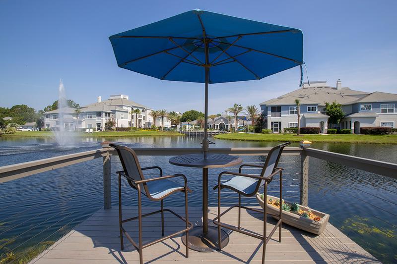 Lakeside Sundecks | Enjoy the beautiful lake views from one of our many lakeside sundecks.