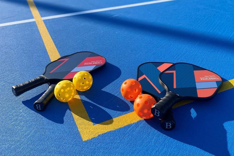 Pickleball Court | In addition to a tennis court, we also have a pickleball court.