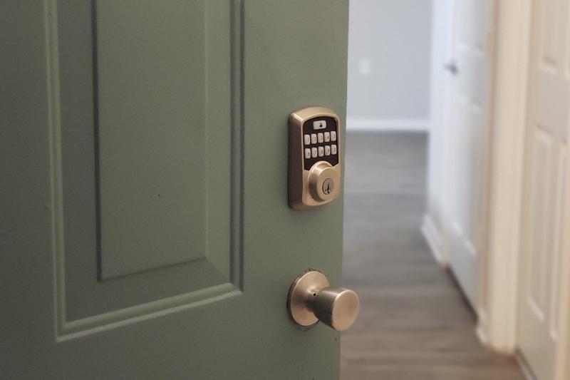 Bluetooth Smart Lock | Access your apartment with ease, no key necessary with our Bluetooth smart locks. (In select units)
