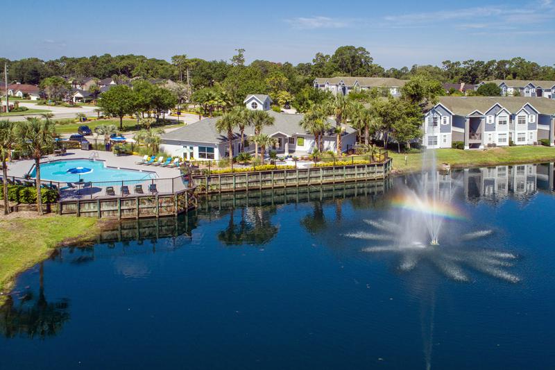Aerial View of Community | Come home to Indigo Isles and enjoy beautiful lakeside living!