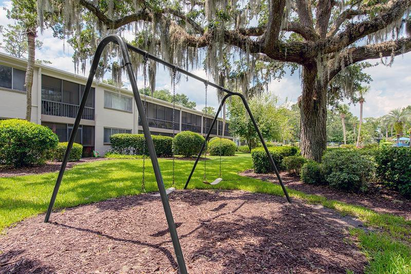 Swing Set | Bring the kids down to our swing set for some fun.