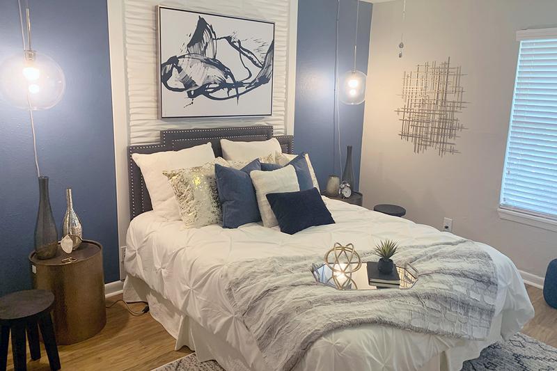 Master Bedrooms | Master Bedroom with en-suite bathroom, amazing walk-in closet and custom shelving!