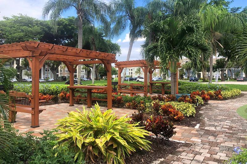 Gazebo Seating | Take in the gorgeous scenery from our gazebo seating area.