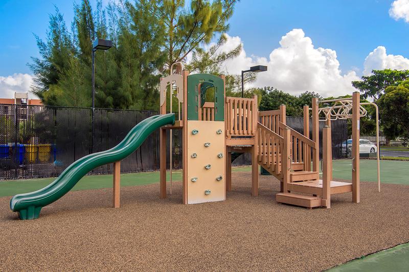 Playground | Your children will love playing on our great jungle gym and play space.