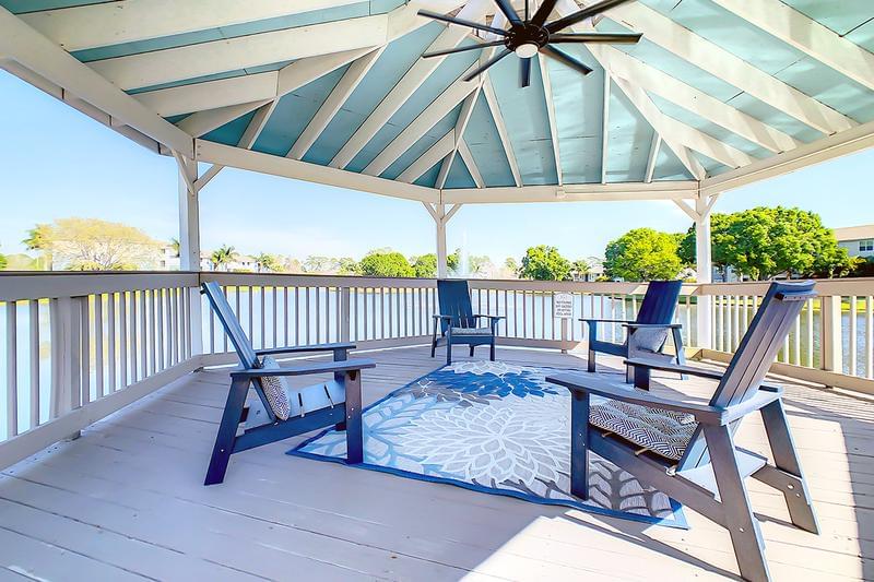 Dock Seating Area | Sit out by the water and enjoy the breeze.