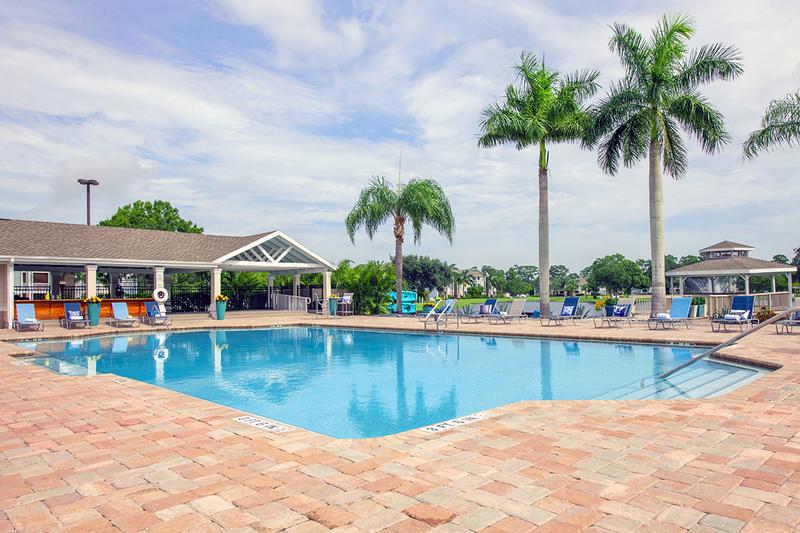Expansive Sundeck | Lay out in one of the poolside loungers on our expansive sundeck.