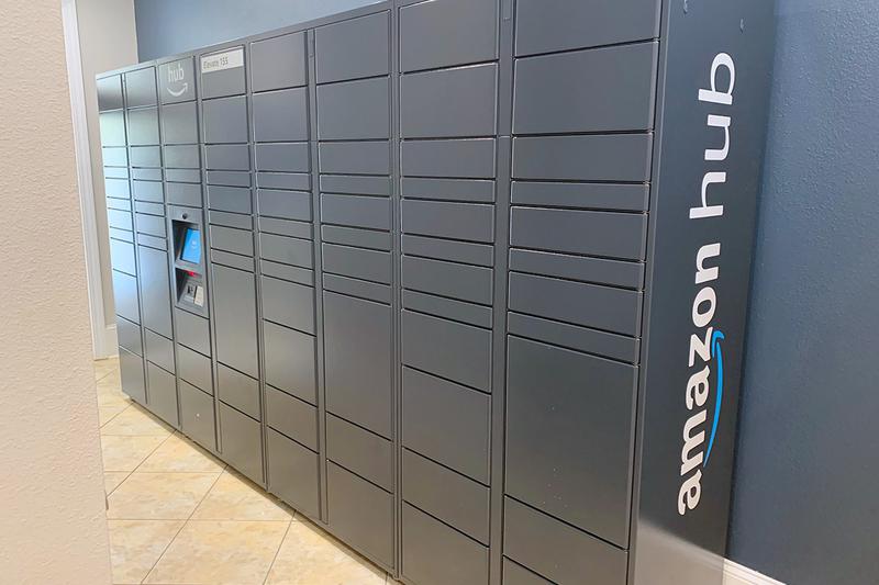Amazon HUB Package Lockers | Retrieving your amazon packages just got easier with our Amazon hub package lockers!