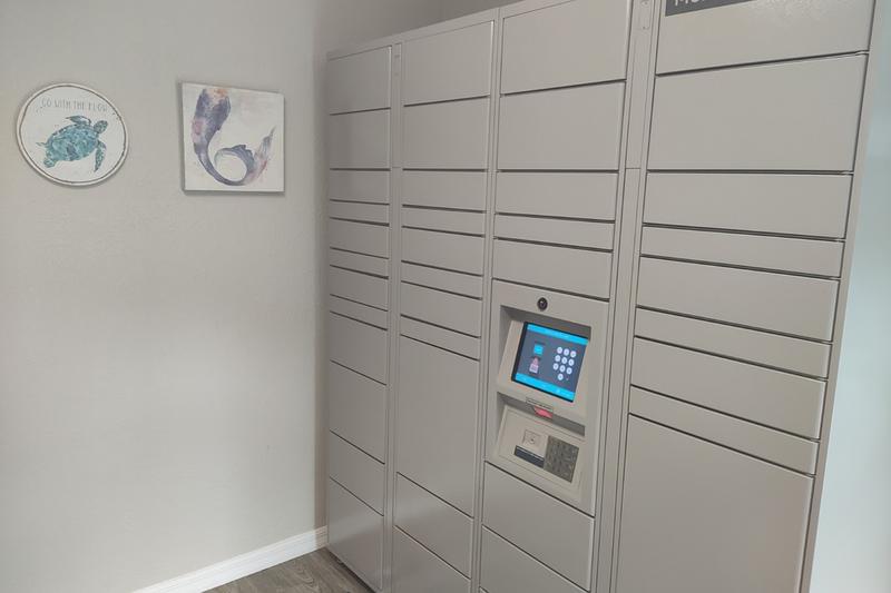 Amazon HUB Package Lockers | Receiving your packages just got easier with our Amazon HUB package lockers. Retrieve your packages safely at any time of day.