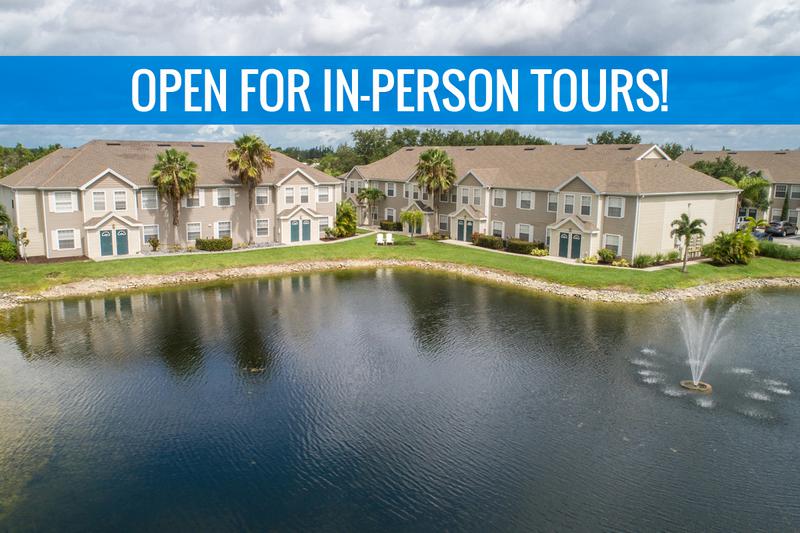 Now Offering In-Person Tours | Come home to Meadow Lakes and enjoy beautiful lakeside living in Naples. We are excited to offer in-person tours while following social distancing and we encourage all visitors to wear a face covering.