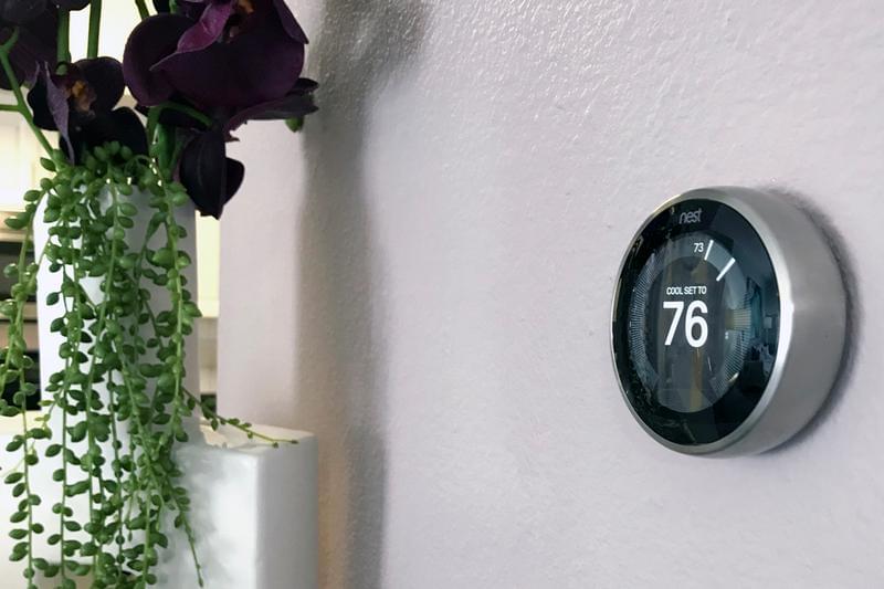 Nest Thermostats | WiFi Enabled Nest Thermostats are available in every apartment.