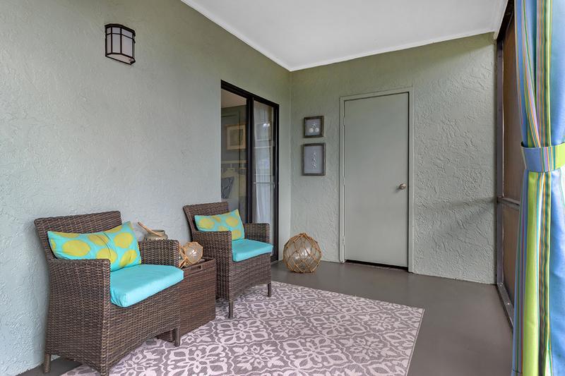 Screened-In Lanai | You can enjoy coming home at the end of the day to relax on your screened-in lanai.