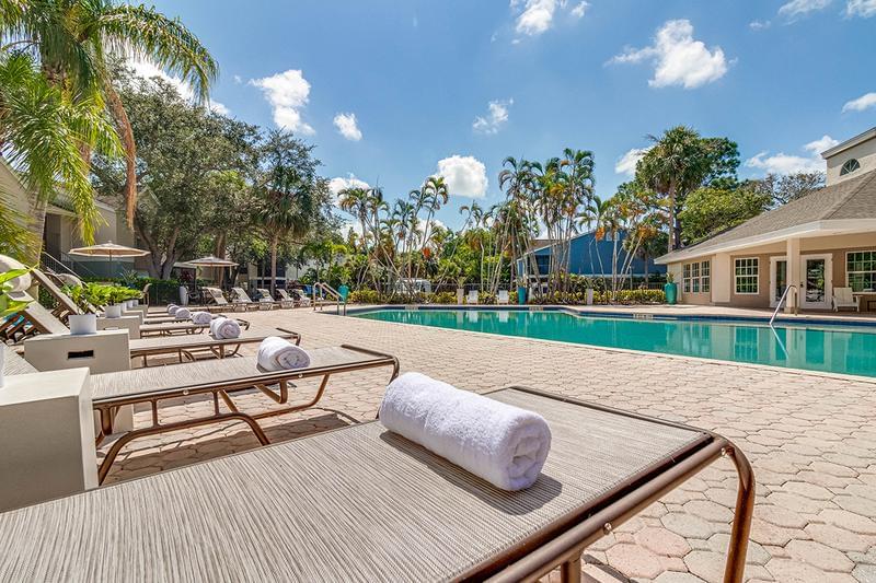 Two Resort-Style Pools | One of two resort-style pools here at River Reach.