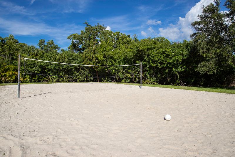 Sand Volleyball Court | Play a game with friends at our sand volleyball court.