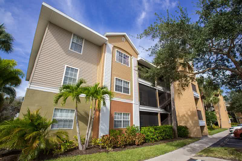 Building Exterior | Building exterior with spacious front patios with a view!