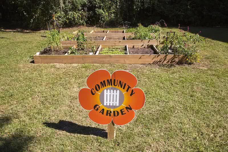 Community Garden | Community garden for those with a green thumb at our Ocala apartments.