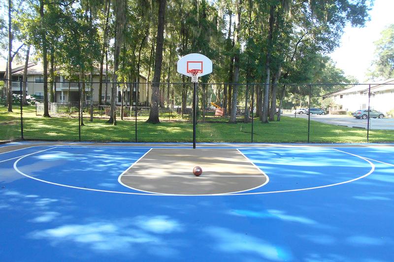 Basketball Court | Play a game of basketball with some friends at our basketball court.