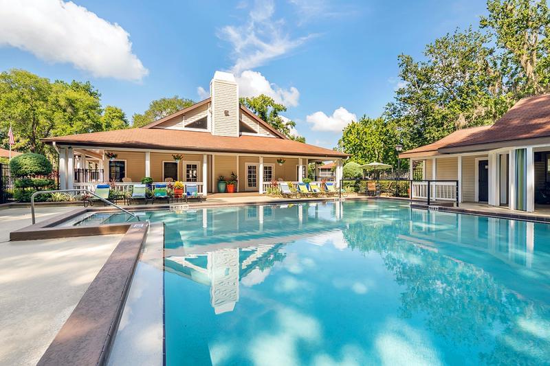 Sparkling Swimming Pool | Take a dip in our resort-style swimming pool or lay out on the expansive sundeck.