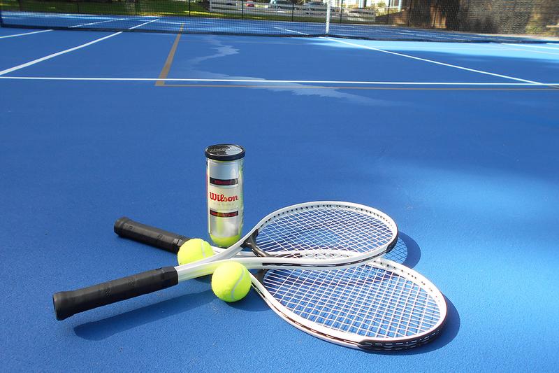 Tennis Court | Catch a game on our tennis court.