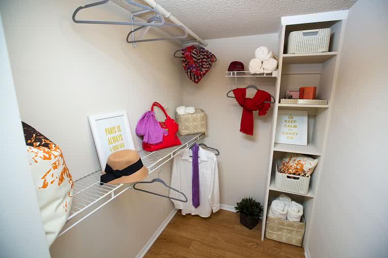 Walk-In Closet | Enjoy your spacious walk-in closet with built-in organizers.