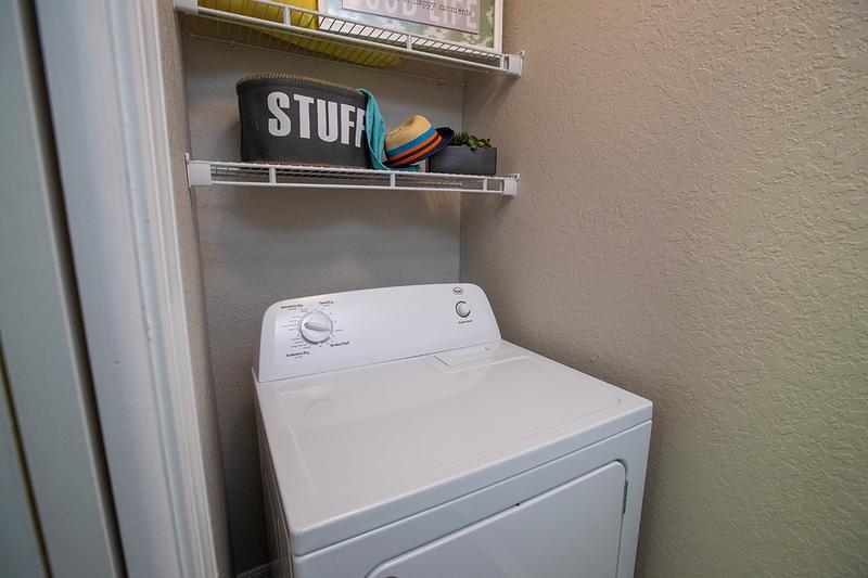 Laundry Room | Laundry has never been so easy with your own private laundry room.