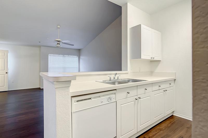 Breakfast Bar | Kitchens also feature a breakfast bar overlooking the living area.