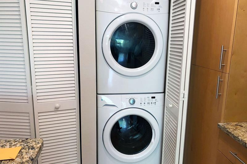 Stackable Washer & Dryer | Enjoy the convenience of having your very own washer & dryer appliances. (Included in every home)