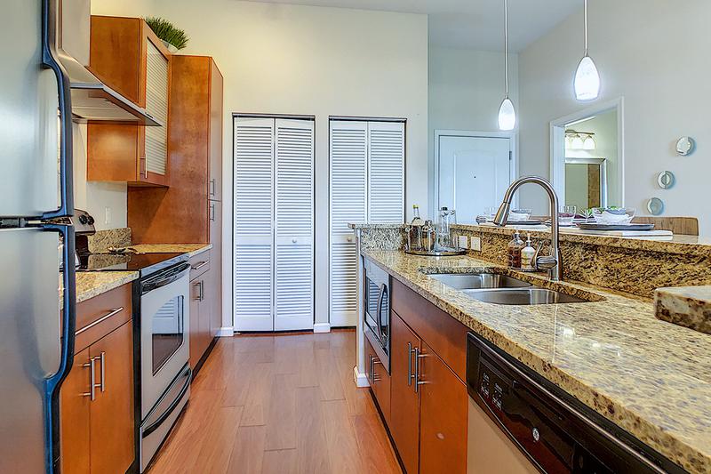 Kitchen | Your updated kitchen comes fully applianced.