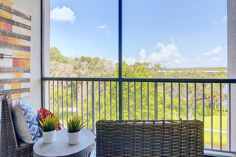 Beautiful Views | Enjoy the outdoors with a view from the privacy of your very own screened-in patio.