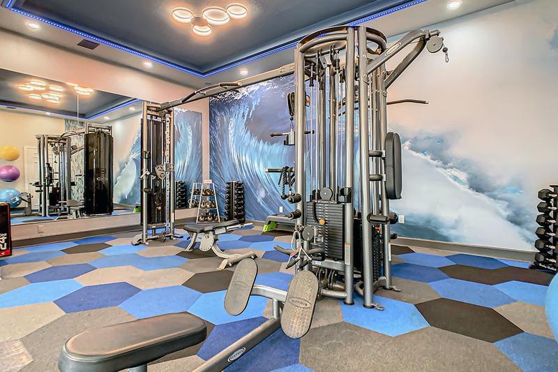 Weight Training Equipment | Our fitness center features all the weight training equipment you need.