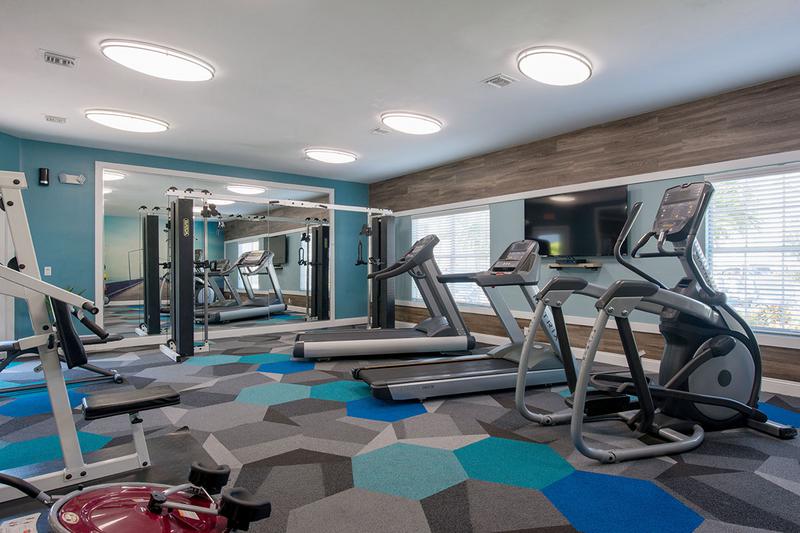 Cardio Equipment | Our fitness center includes plenty of machines for you to get in your workout.