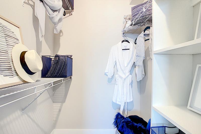 Walk-In Closet | You'll love our spacious closets with built-in organizers.