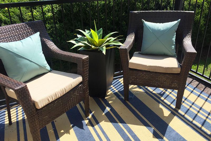 Private Patio | Enjoy some fresh air from the privacy of your very own patio.