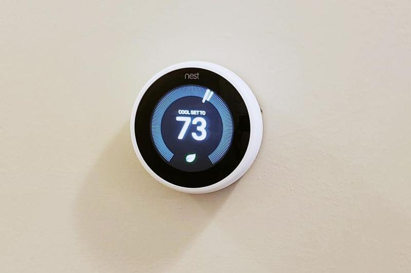 Nest Thermostats | Energy efficient Nest thermostat available in all apartment homes.